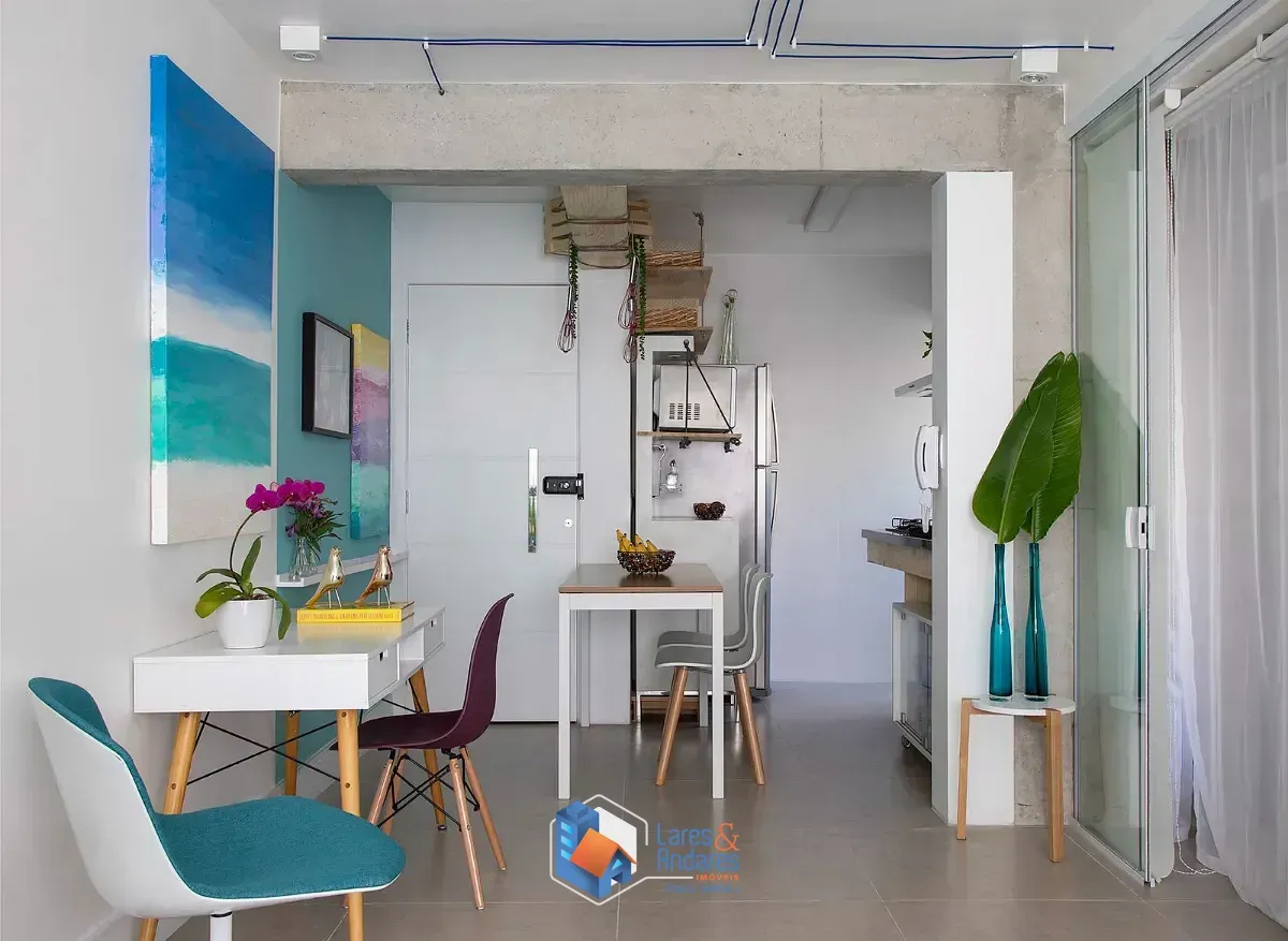 Imagem Apartamento para venda e locação em Itaim Bibi com 2 quartos, sendo 2 suítes, 62m²