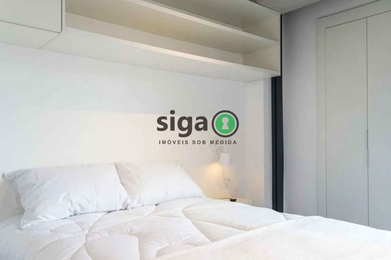Imagem STUDIO de 28m², com 1 quarto, 1 banheiro e sem vaga na Vila Madalena