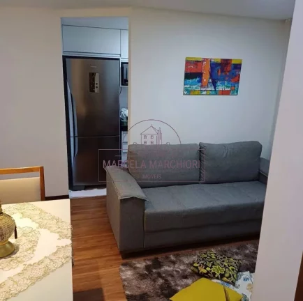 Imagem Ap 2 quartos, suíte, fechamento, split, piso laminado, lazer ,1 vaga