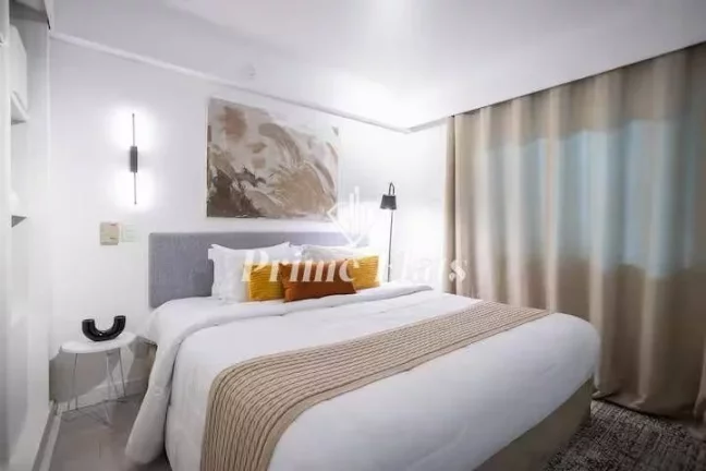 Imagem Flat disponível para locação no Meliá Ibirapuera, com 26m², 1 dormitório e 1 vaga