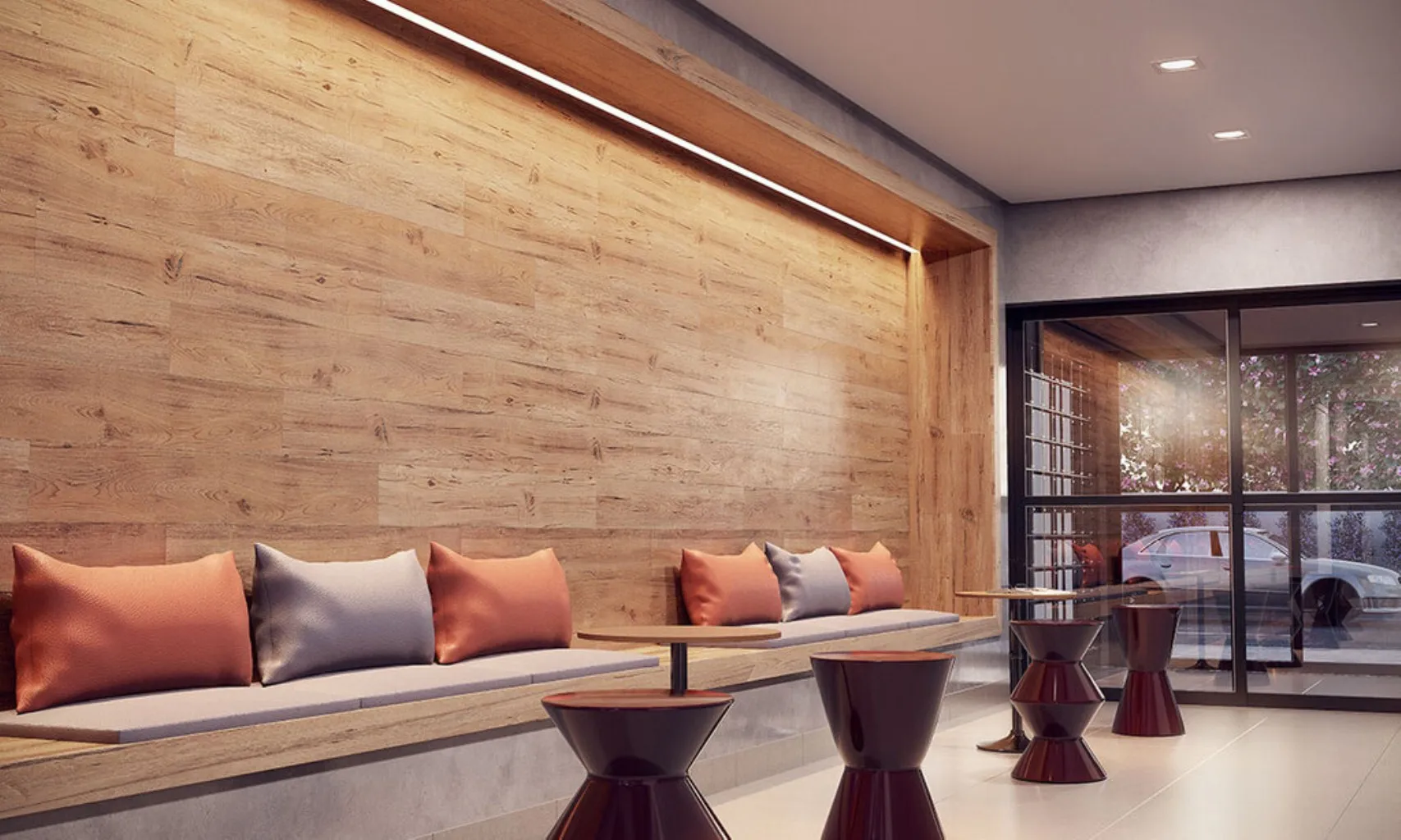 Imagem Apartamento à venda em São Paulo-SP, Santa Cecília: 2 quartos, 1 banheiro, 40m² - Condomínio Habitat Santa Cecília