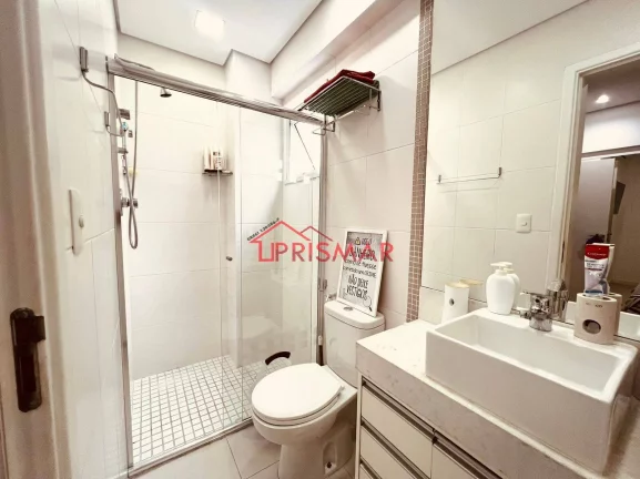 Imagem Apartamento Mobiliado Frente ao mar no José Menino - SantosSP