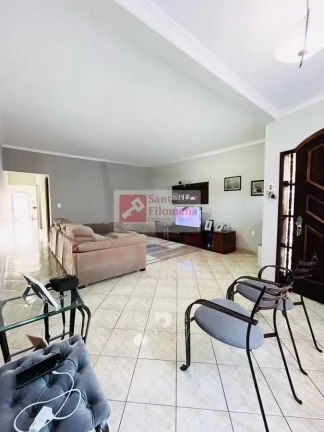 Imagem Sobrado para Venda em Santo André, Parque Jaçatuba, 3 dormitórios, 1 suíte, 3 banheiros, 7 vagas