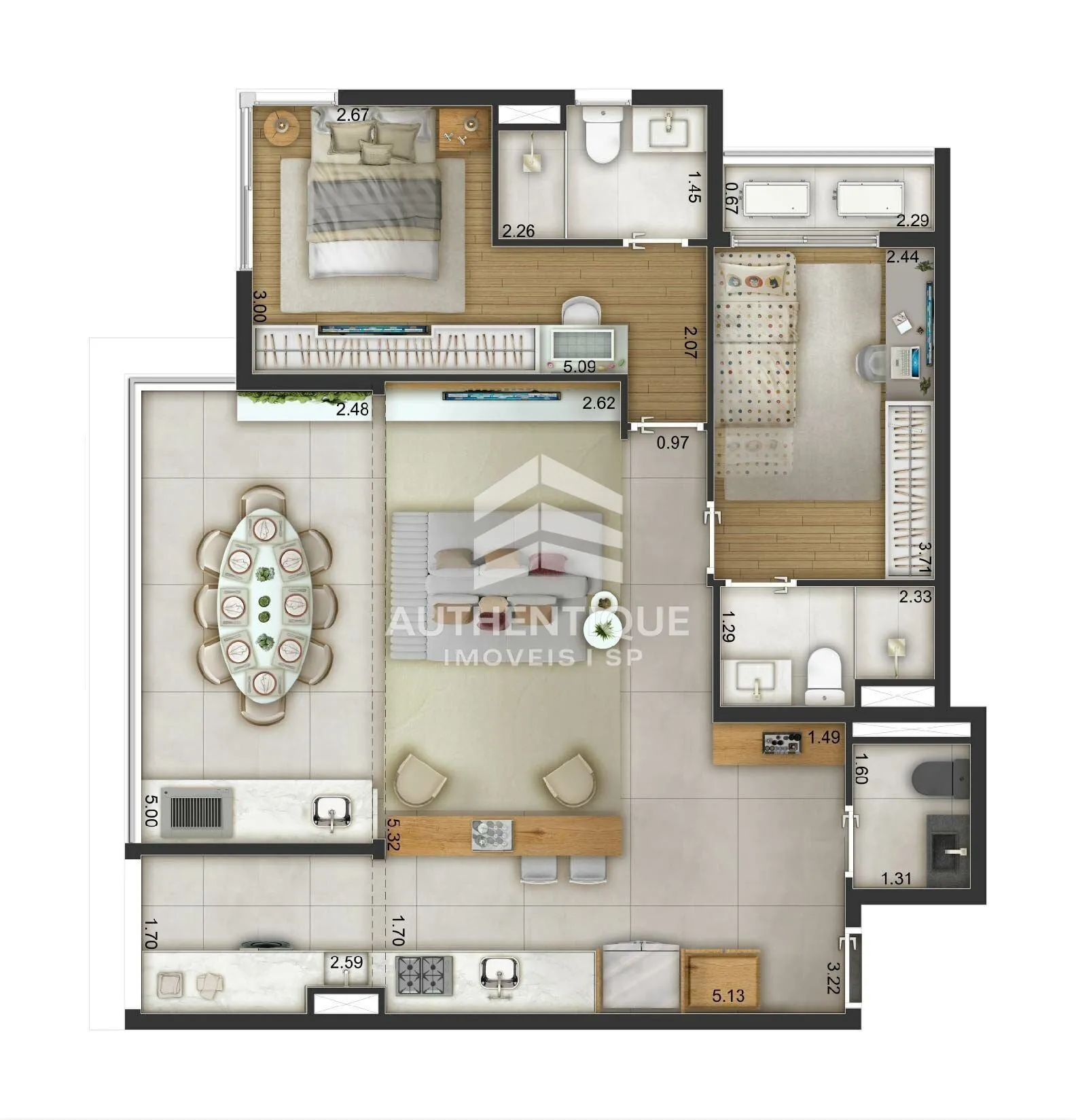 Imagem ARCH BOA VISTA - ALTO DA BOA VISTA - Apartamento à venda no bairro Alto da Boa Vista - São Paulo/SP, Zona Sul