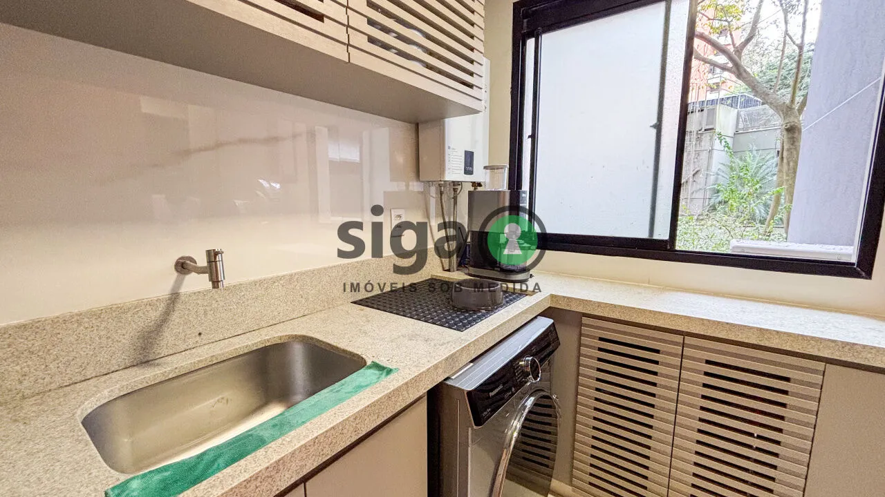 Imagem Apartamento à venda no Panamby: 122m² , 3 dorms (2 suítes) decoração impecável e pronto para morar