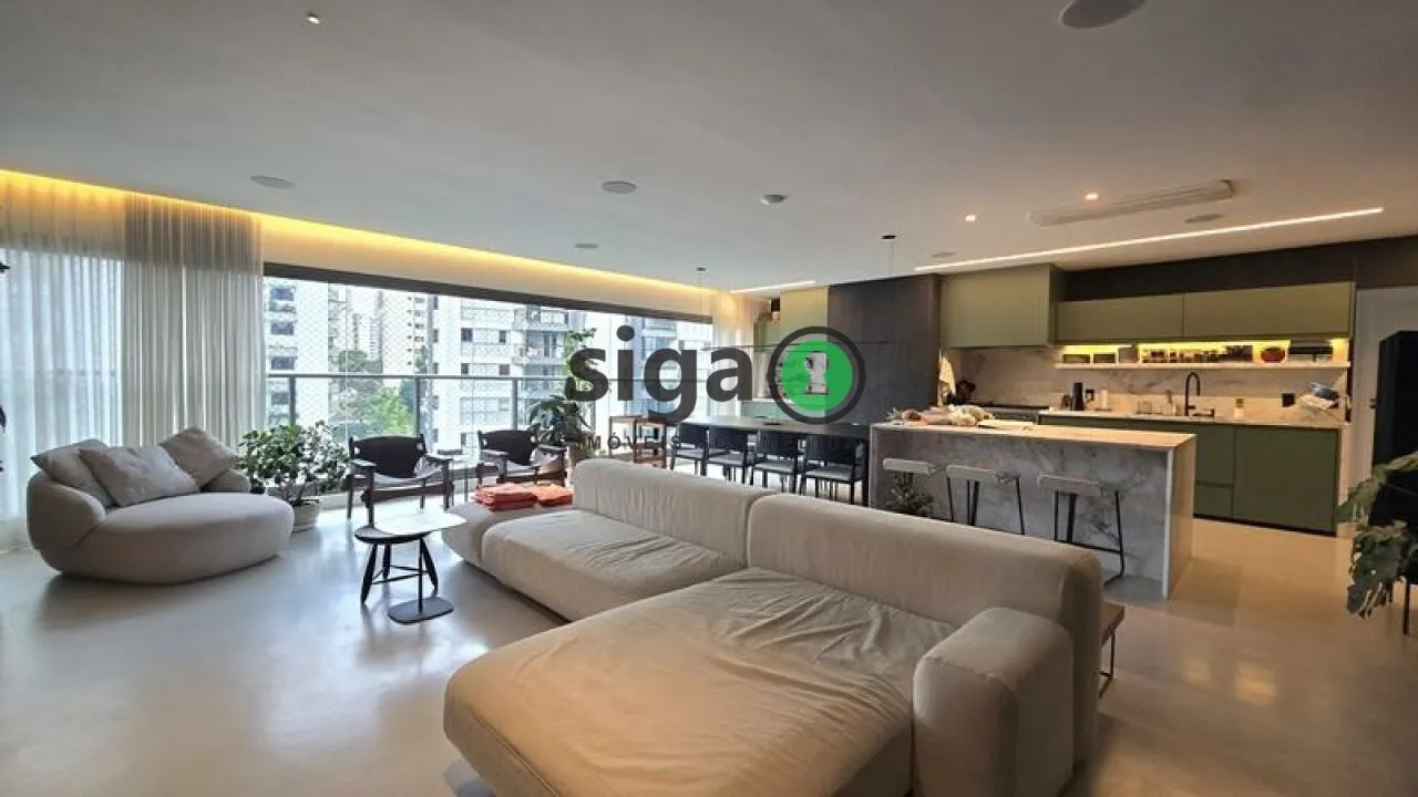 Imagem Apartamento Pronto para Morar no Campo Belo com Varanda Gourmet e 143 m²