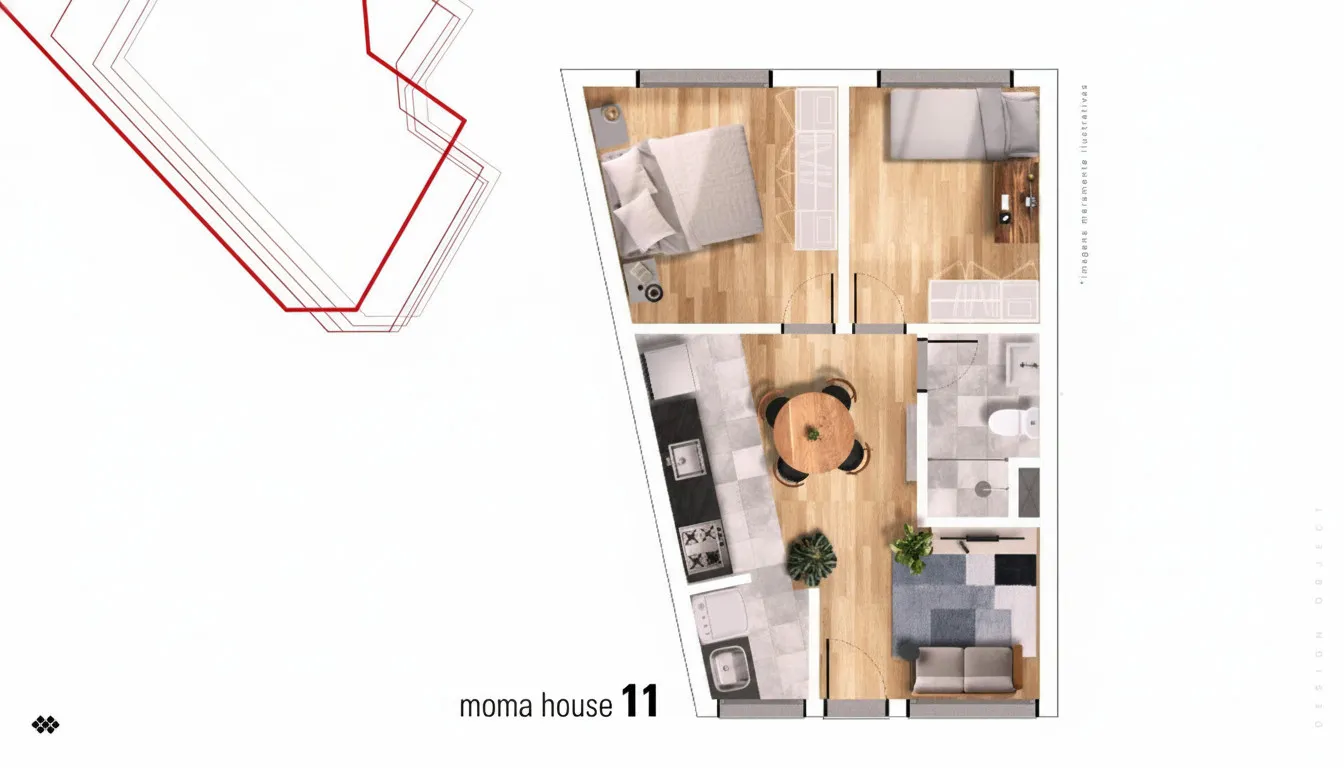 Imagem Apartamento 2 quartos à venda em Residencial Greenville, Poços de Caldas