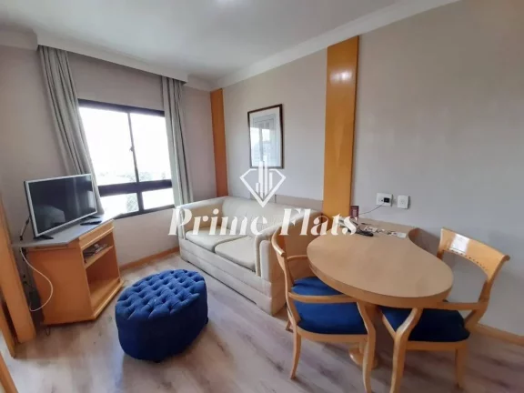 Foto do imóvel Flat disponível para venda no Mercure São Paulo Pinheiros Hotel, com 28m², 1 dormitório e 1 vaga de garagem em Rua Capote Valente
