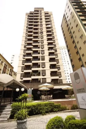Imagem Flat disponível para venda no Flat London Residence Service no Jardim Paulista, com 42m², 1 dormitório e 1 vaga de garagem