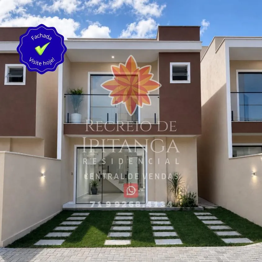 Foto do imóvel CASAS 4/4 COM 1 SUITE PRÓXIMO PARQUE SHOPPING LAURO DE FREITAS em Avenida Santo Amaro de Ipitanga