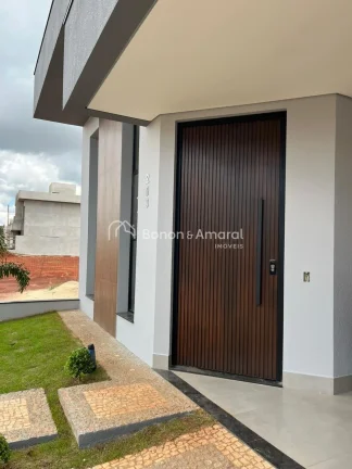 Imagem Casa à venda em condomínio, em Paulínia, 3 suites com persianas automatizadas, closet, lavabo, es...
