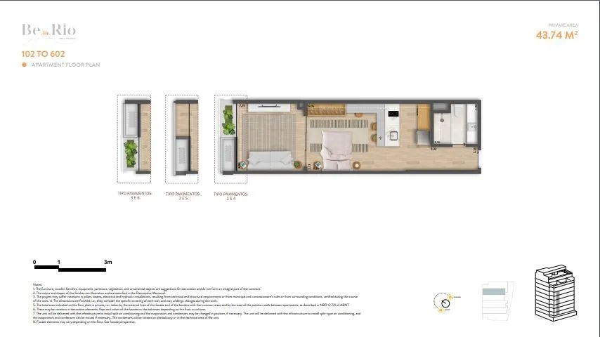 Imagem Lançamento B Rio Ipanema Gomes Carneiro 30 Apartamentos de Luxo