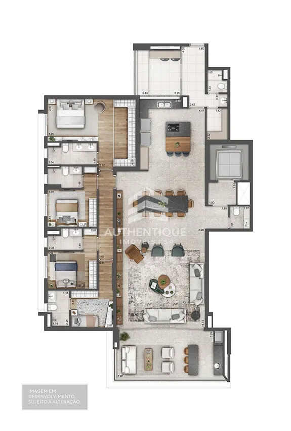 Imagem MAIRIN IBIRAPUERA - VILA MARIANA - Apartamento à venda no bairro Vila Mariana - São Paulo/SP, Zona Sul