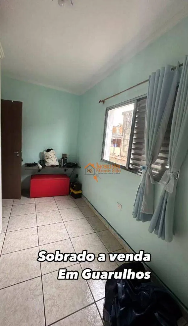 Imagem Sobrado com 2 dormitórios à venda, 216 m² por R$ 630.000,00 - Jardim Monte Carmelo - Guarulhos/SP