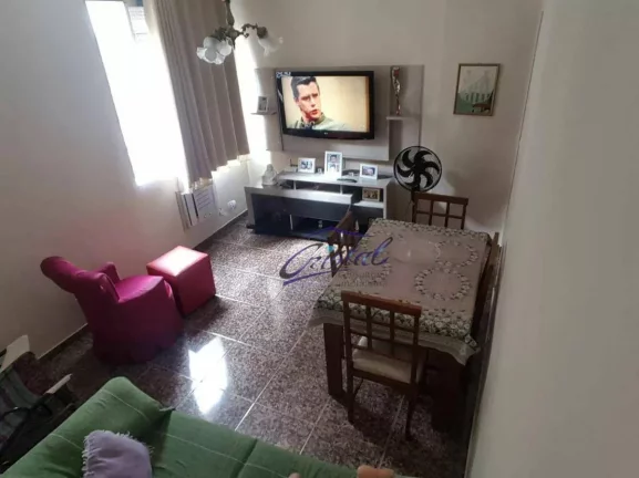 Foto do imóvel Apartamento com 2 dormitórios à venda, 93 m² por R$ 430.000,00 - Gonzaga - Santos/SP