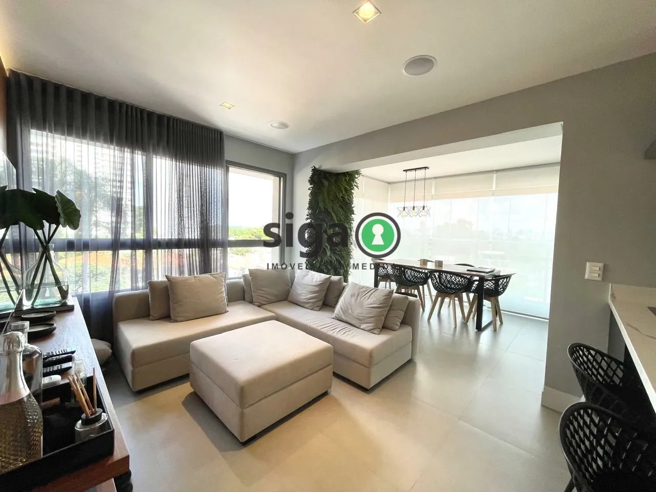 Imagem Apto à venda MOBILIADO com 70m², 2 quartos, 1 suite, 1 vaga com vista para o Jardim Europa