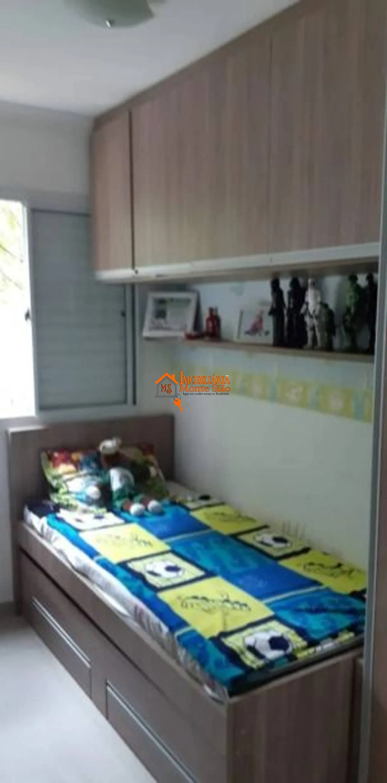 Imagem Apartamento com 3 dormitórios à venda, 56 m² por R$ 395.000,00 - Cocaia - Guarulhos/SP