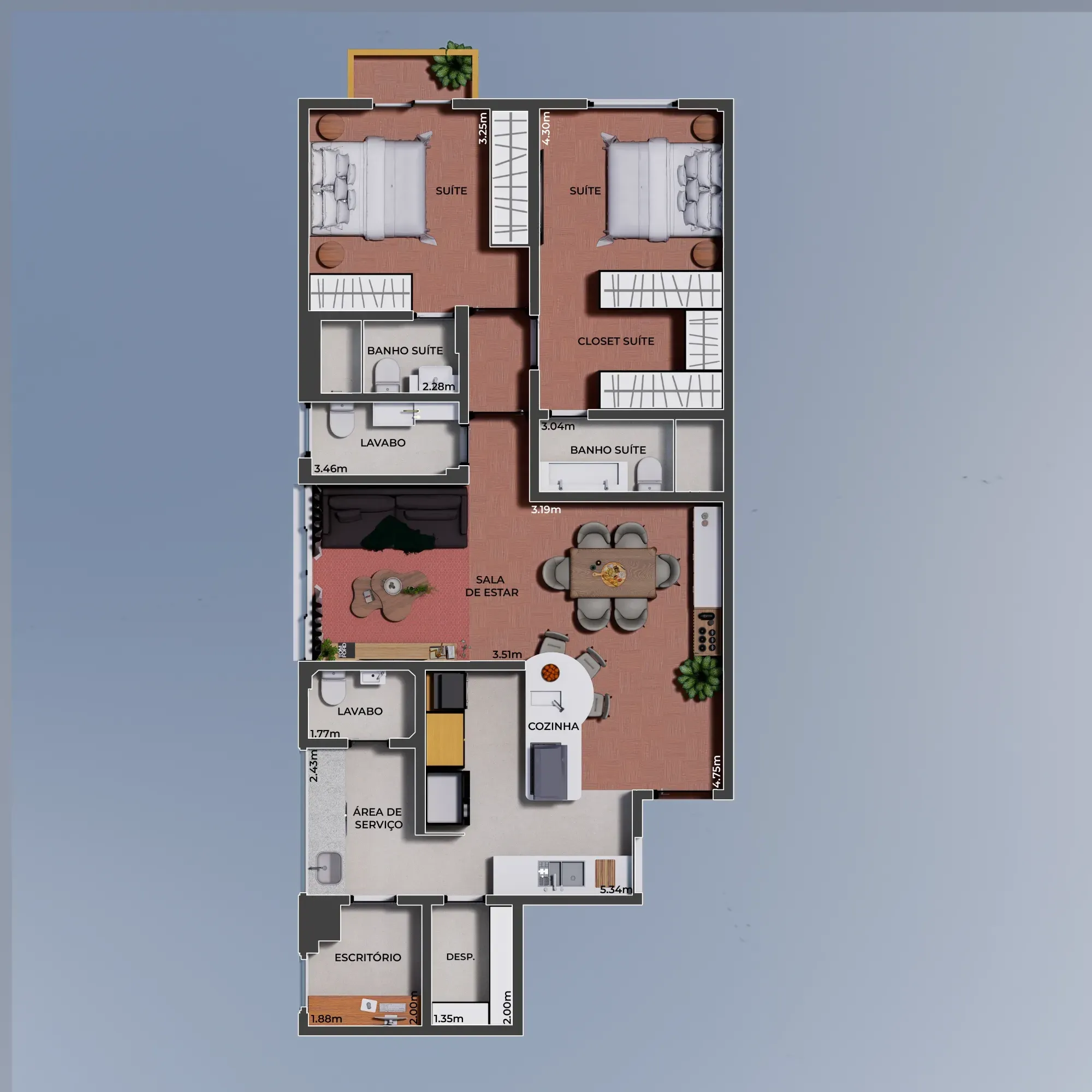 Imagem Apartamento com 2 Quartos à Venda, 102,12 m² em Higienópolis - São Paulo