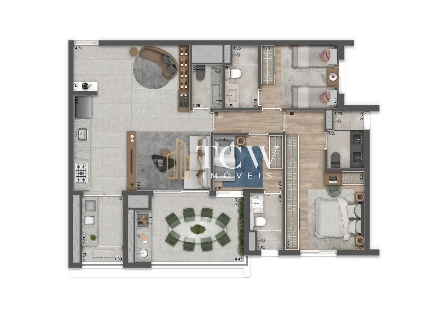 Imagem Apartamento à venda no bairro Vila Santa Catarina - São Paulo/SP, Zona Sul