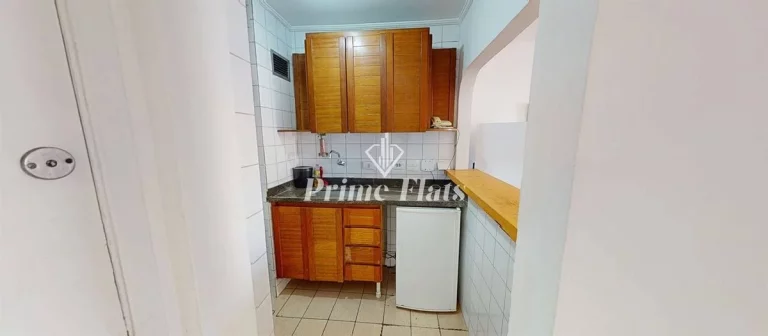 Imagem Flat disponível locação no Saint Thomas Residence Service no Jardim Paulista, com 50m², 2 dormitórios e 1 vaga