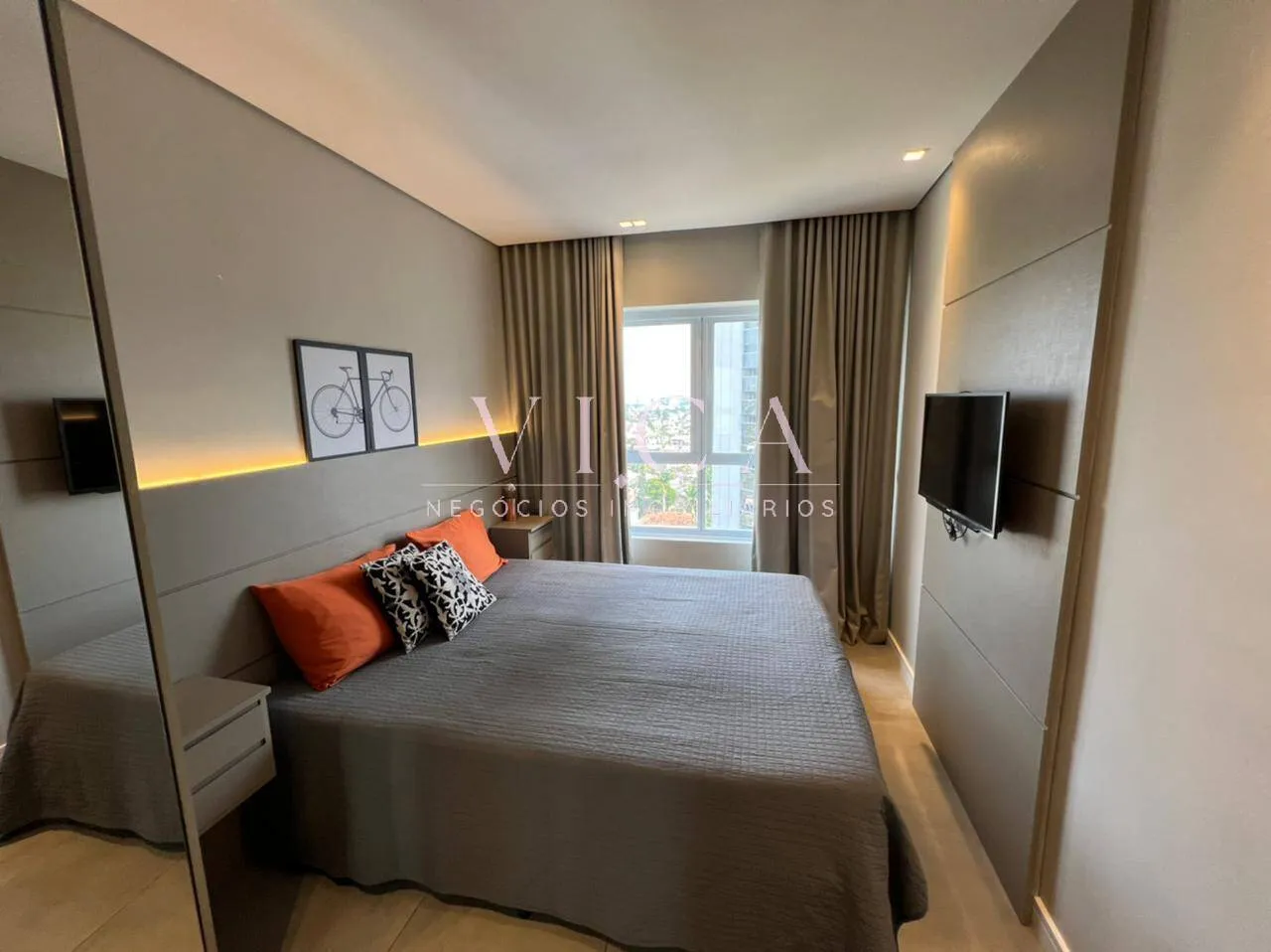 Imagem Apartamento com 1 dormitório para venda, 67 m² por R$ 1.191.000 Alphaville