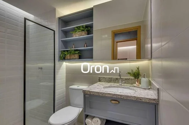 Imagem Apartamento com 3 dormitórios à venda, 68 m² por R$ 469.000,00 - Setor Criméia Oeste - Goiânia/GO