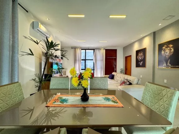 Imagem Casa em Alto Padrão, no condomínio Reserva do Parque , com 3 suítes, semi-mobiliada, climatizada e piscina , aceita financiamento bancário