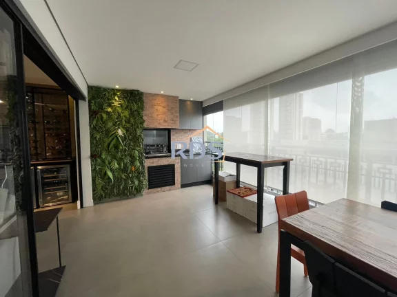 Imagem Venda de apartamento novo de113m² com 2 suítes e 2 vagas na Chácara Santo Antonio