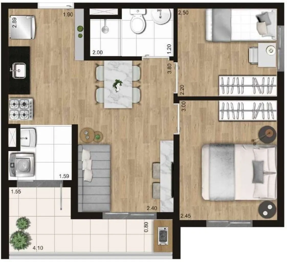 Imagem Comprar apartamento com 2 quartos em Freguesia do Ó São Paulo SP