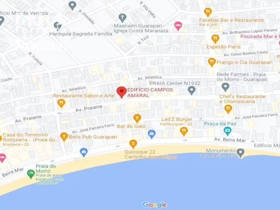 Imagem Apartamento Para Alugar Temporada Edifício Campos Amaral Avenida Praiana Guarapari