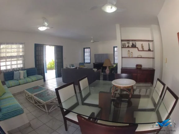 Imagem Linda Casa na praia do Tenório a 150 metros da praia com 4 dormitórios