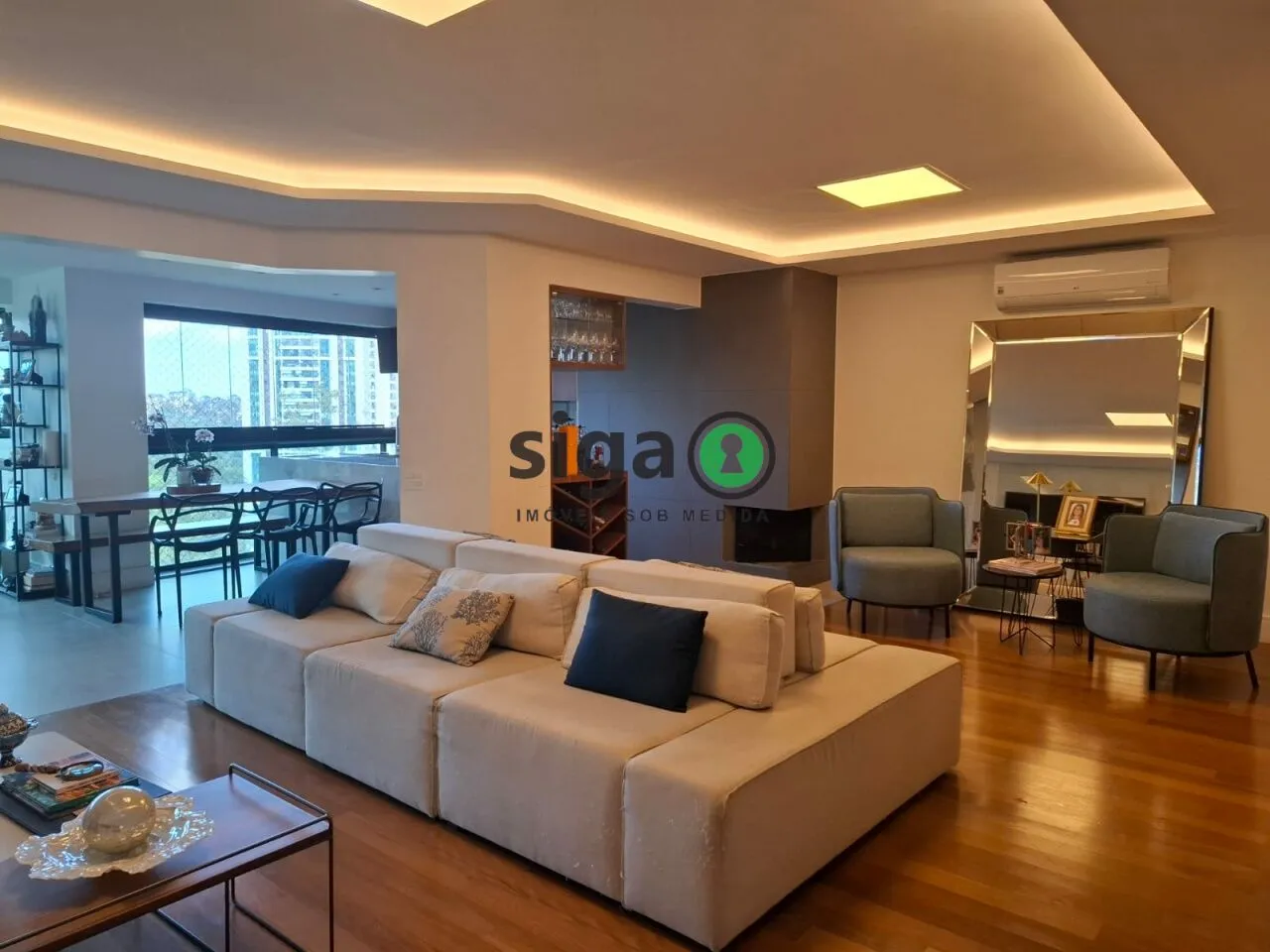 Imagem Apartamento a venda com 4 suítes, 4 vagas, Panambi, Varanda Goumert - Villaggio Panamby