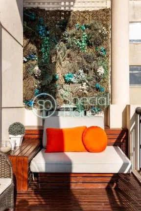 Imagem Ótimo apartamento duplex em Moema Pássaros, totalmente reformado e mobiliado. - Área: 163,00m² -...