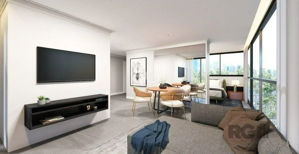 Imagem Apartamento para Venda - 50.88m², 1 dormitório, 1 vaga - Centro