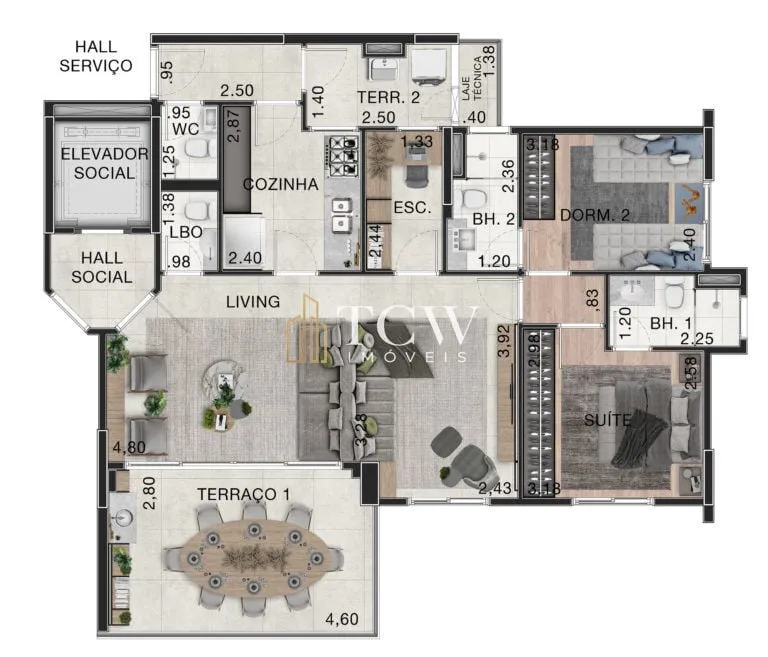 Imagem Apartamento à venda no bairro Vila Mariana - São Paulo/SP, Zona Sul