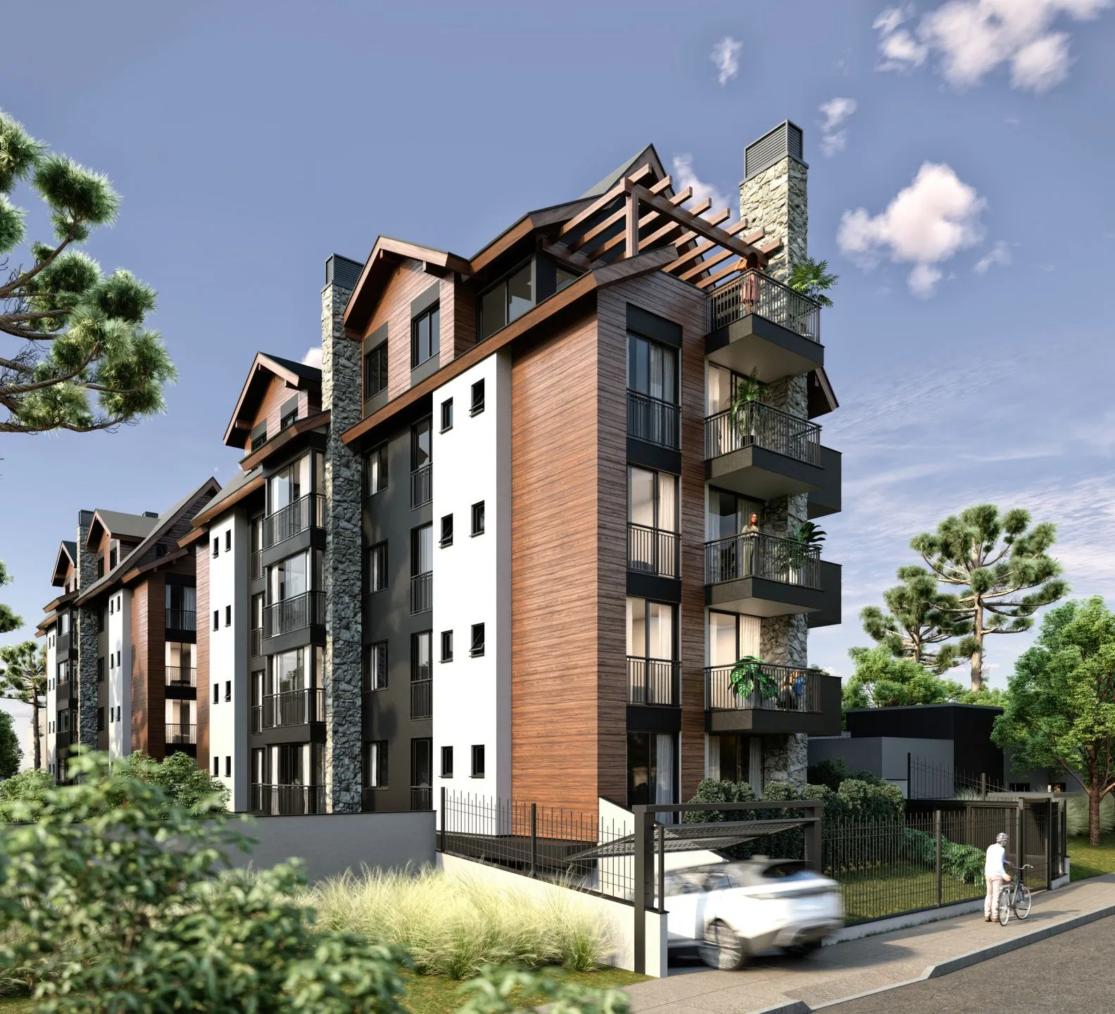 Imagem Apartamento à venda em Gramado, Carniel, com 2 quartos, 70.38m2