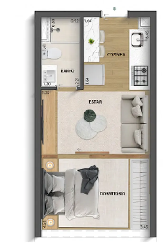 Imagem Aurum Perdizes Studios - Breve Lançamento - Apartamento à venda no bairro Perdizes - São Paulo/SP