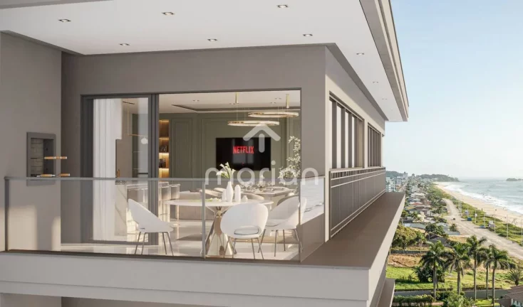 Imagem Apartamento com 3 quartos, Itacolomi - Balneário Piçarras