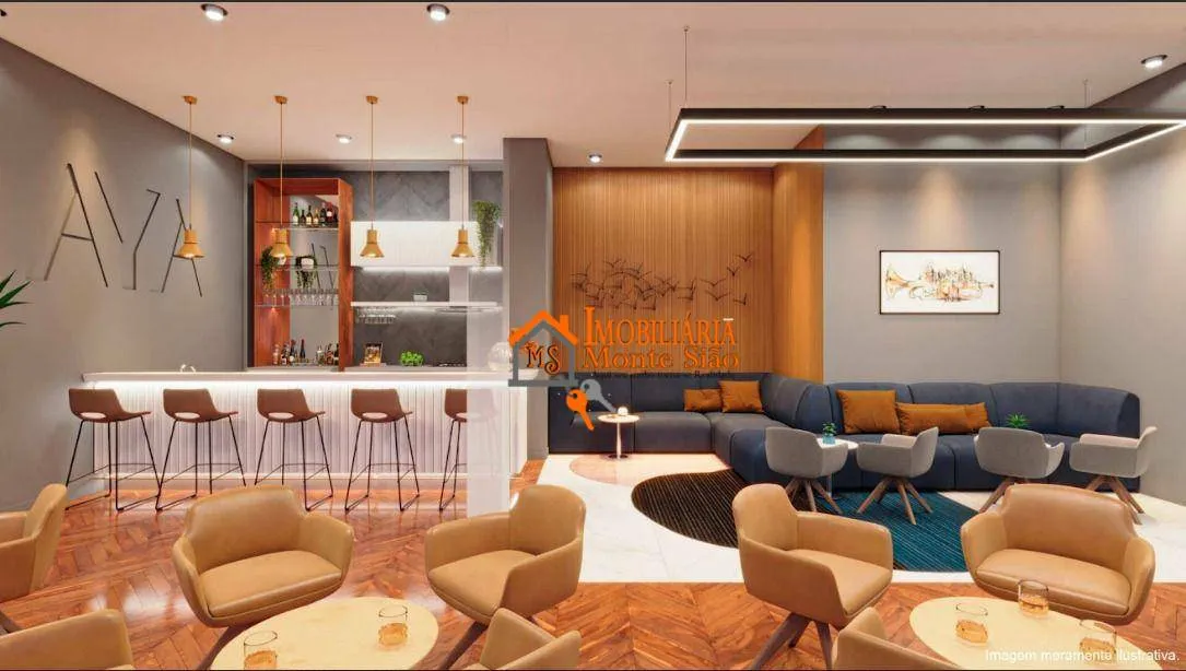 Imagem Apartamento com 4 dormitórios à venda, 172 m² por R$ 1.812.143,46 - Vila Augusta - Guarulhos/SP