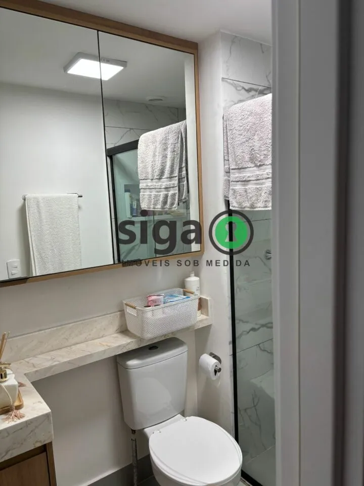 Imagem Apartamento com Suíte e Vaga a 250m do Metrô Borba Gato.