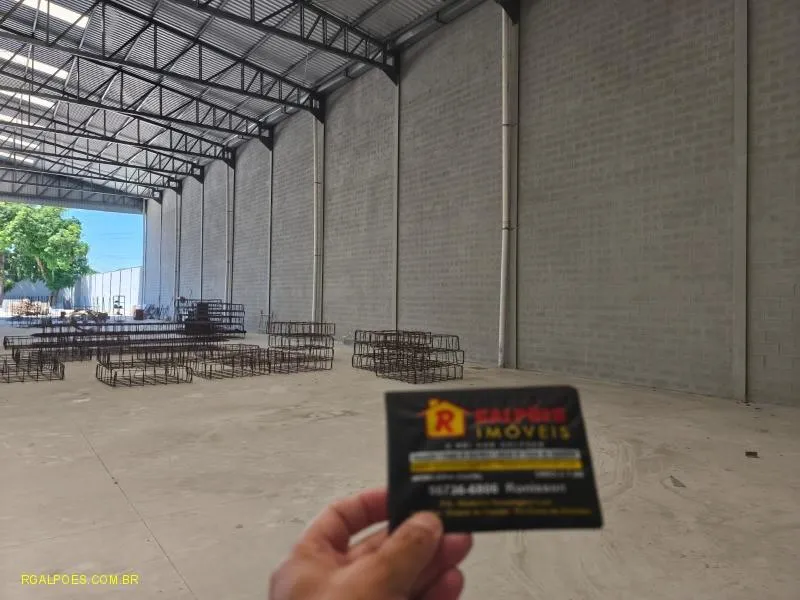 Imagem Galpão para Locação em DUQUE DE CAXIAS, Santa Cruz Da Serra, 2 banheiros