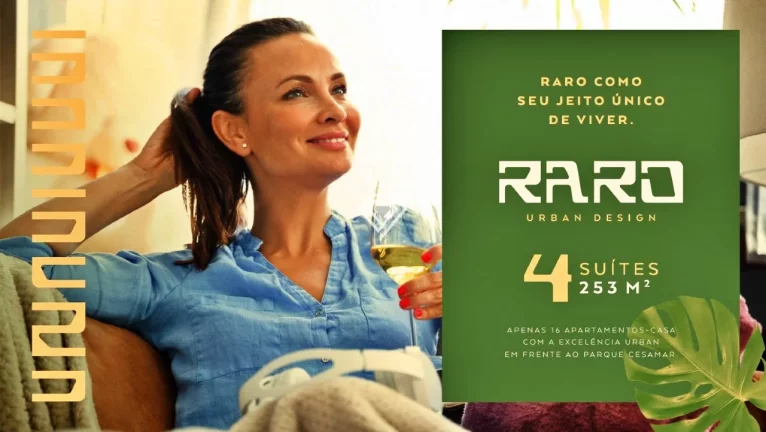 Imagem Apartamento 4 Suítes, 253 m² à Venda no Urban Raro - 404 Sul