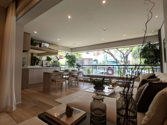 Imagem Apartamento 147,50M², 3Q, 3 Suítes, 4 Banheiros, 2 Vagas, Lavabo, Academia, Piscina Adulto e Infantil, Salão de Festas e Jogos, Deck Molhado.