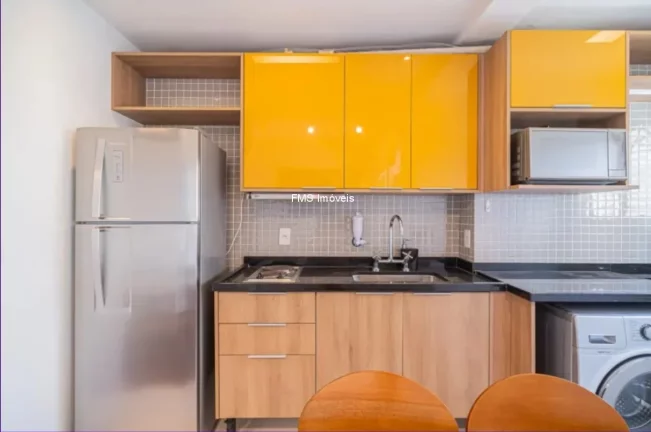 Imagem Studio para locação no Brooklin com 1 suíte, 1 banheiro, 1 vaga, 36m².