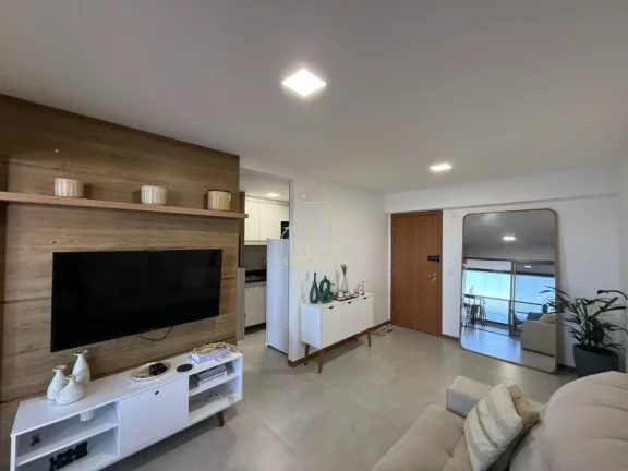 Imagem ? Apartamento 2/4 à Venda no Jaguah Residence ? Jaguaribe, Salvador/BA | Vista Mar, 76m², Varanda Gourmet