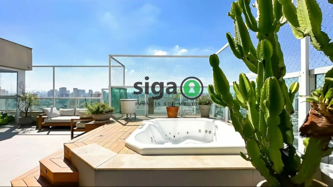 Imagem Cobertura Duplex à venda no Brooklin | 357m² | 4 suítes | 5 vagas
