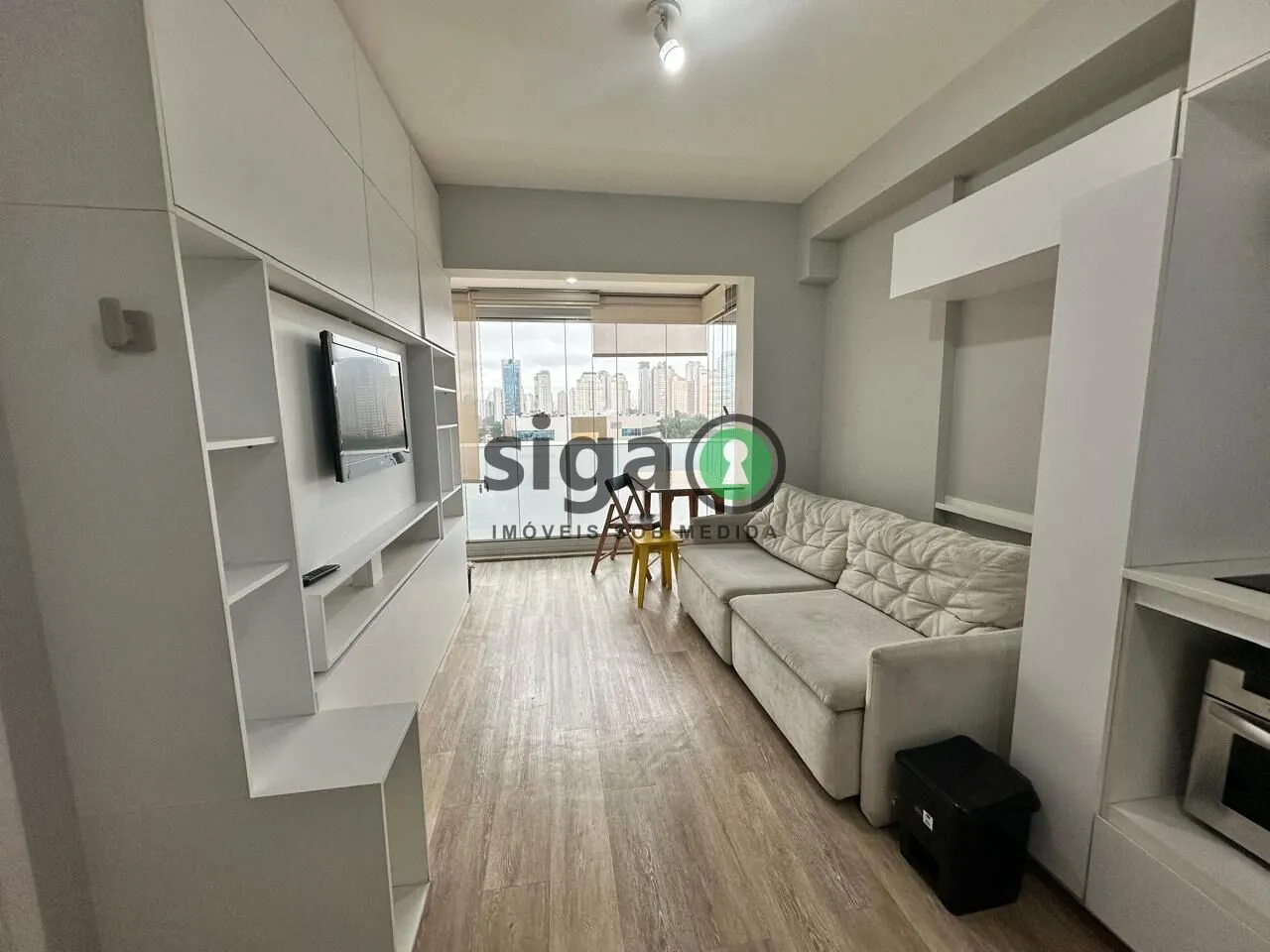 Imagem ADD Nova Berrini mobiliado 1 dorm excelente localização