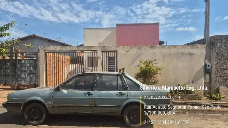Oportunidade Única em REGINOPOLIS - SP | Tipo: Casa | Negociação: Leilão | Situação: Imóvel em RUA ADAUTO SEGNORINI TONAO