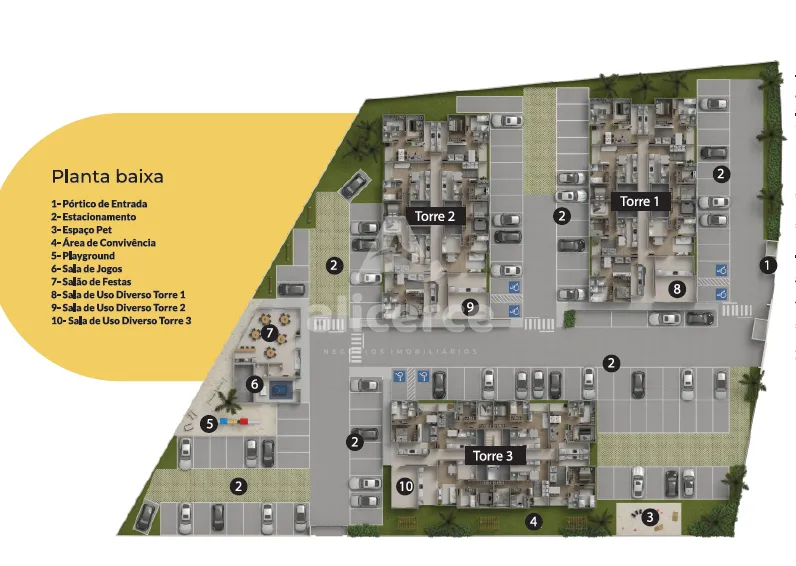 Imagem Apartamento à venda com 2 quartos , 53,25m² em Prado Biguaçu