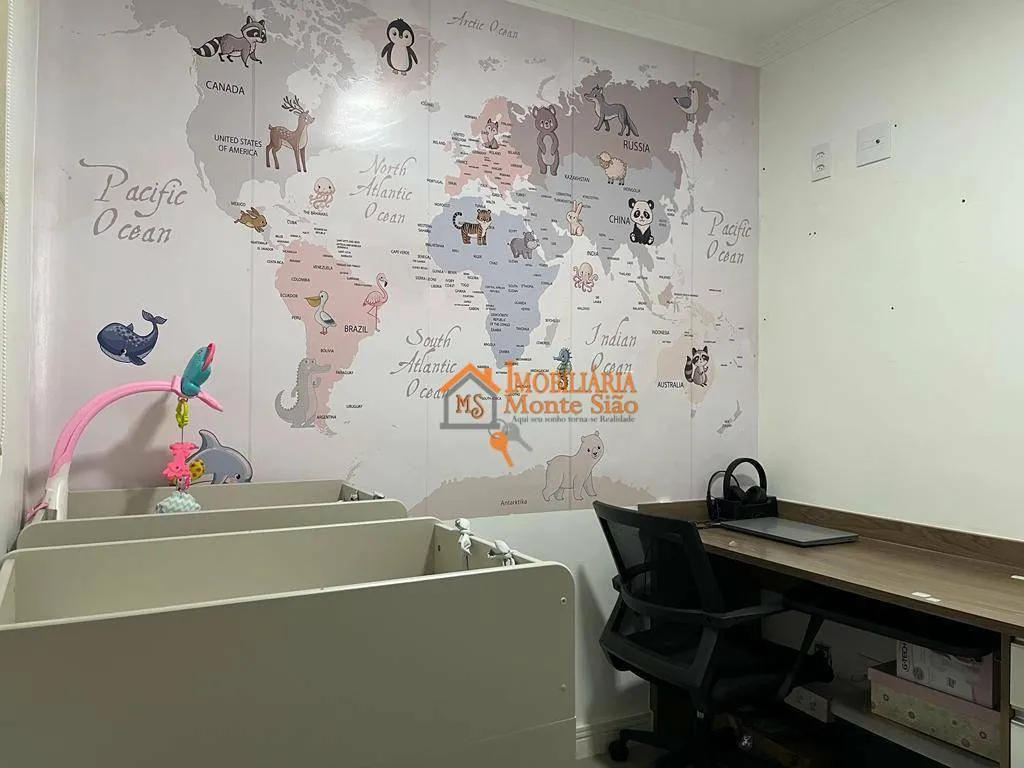 Imagem Apartamento com 3 dormitórios à venda, 60 m² por R$ 548.000,00 - Picanço - Guarulhos/SP